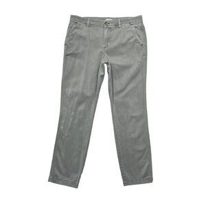 J. Crew Pants‎ Women's Size 2 Gray Chino Khaki Pants